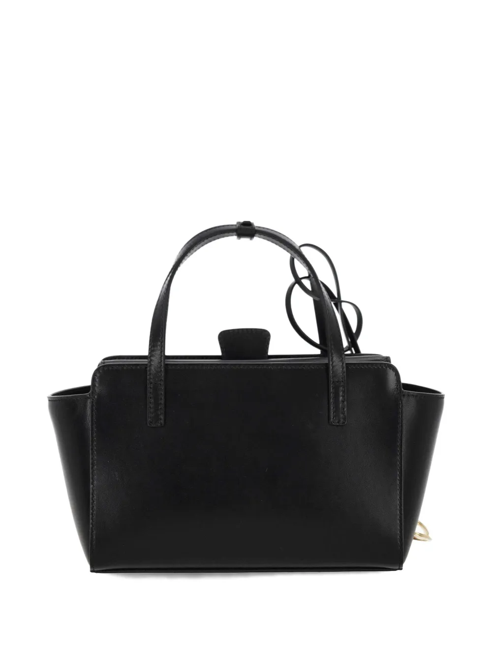HIDESINS small Flap tote bag - Zwart