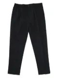 OFFICINA 36 pleated straight pants - Black