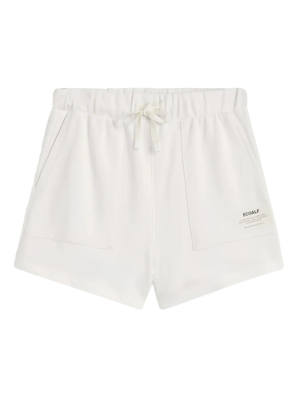 Ecoalf logo shorts Wit