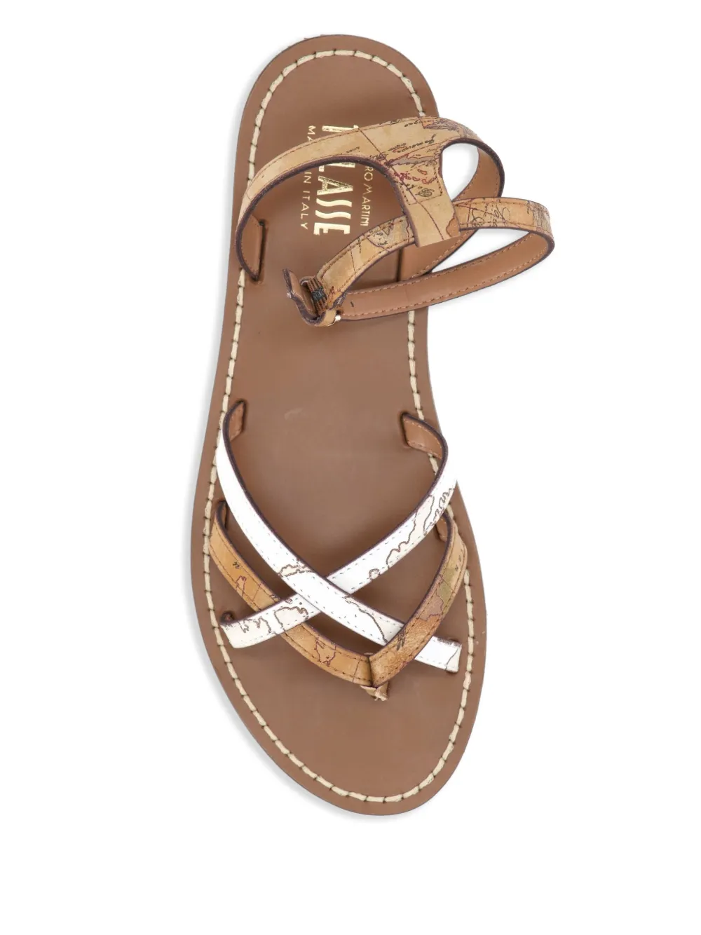 ALVIERO MARTINI 1° CLASSE flat sandals Brown