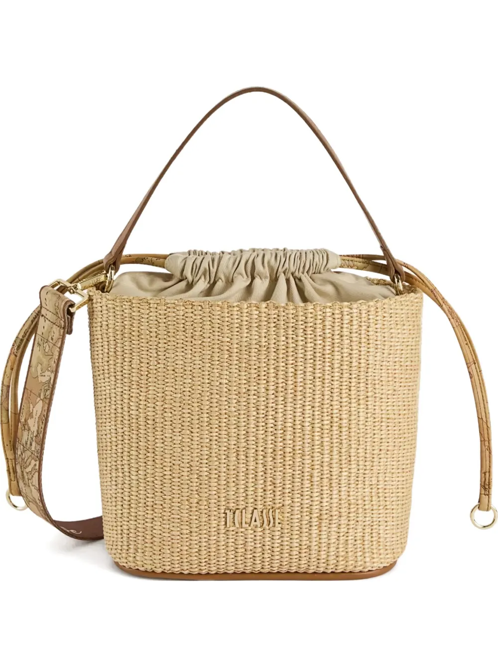 logo-plaque shoulder bag