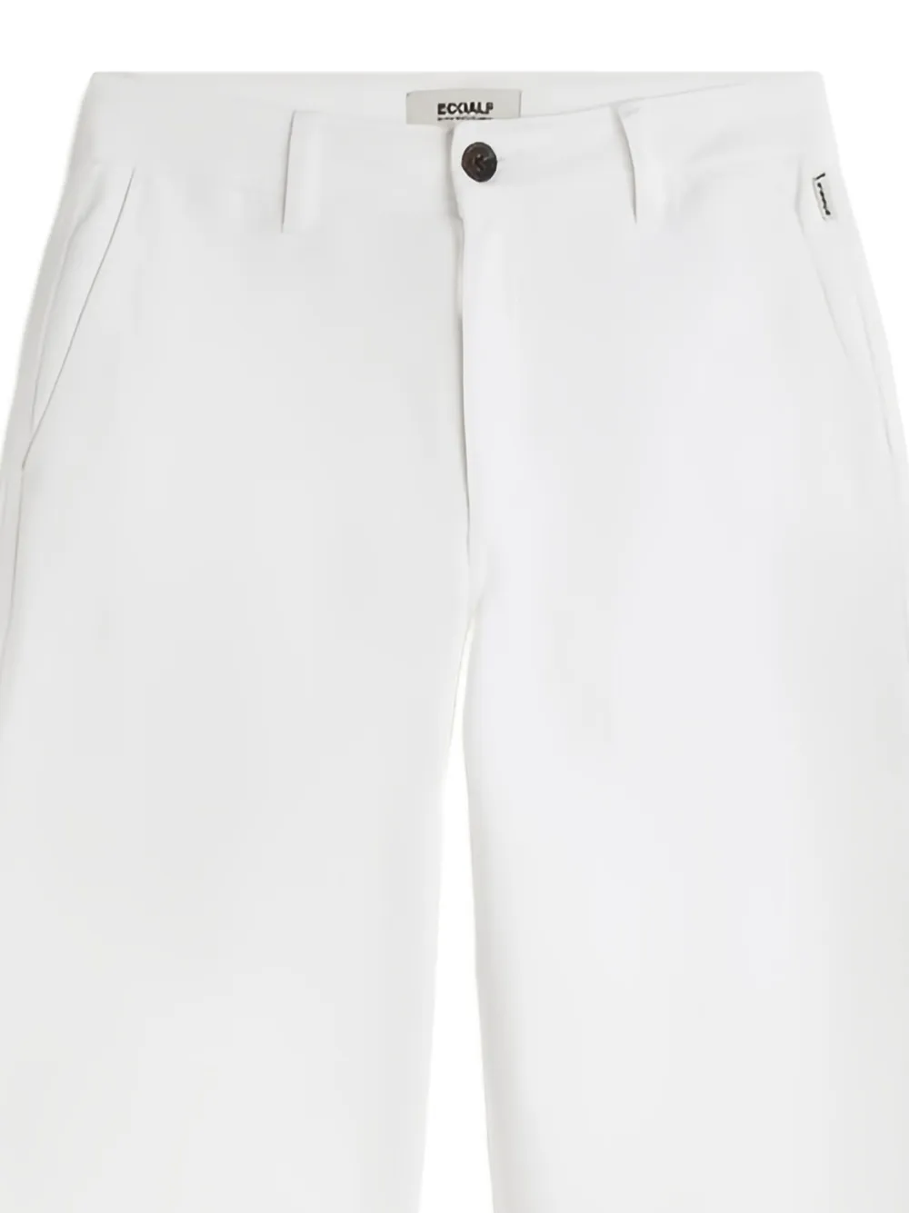 Ecoalf High waist broek Wit