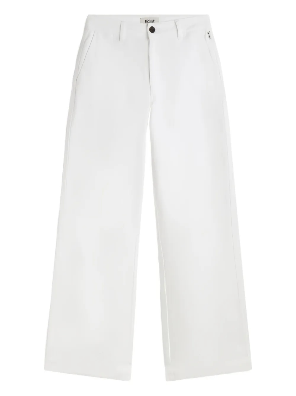Ecoalf High waist broek Wit