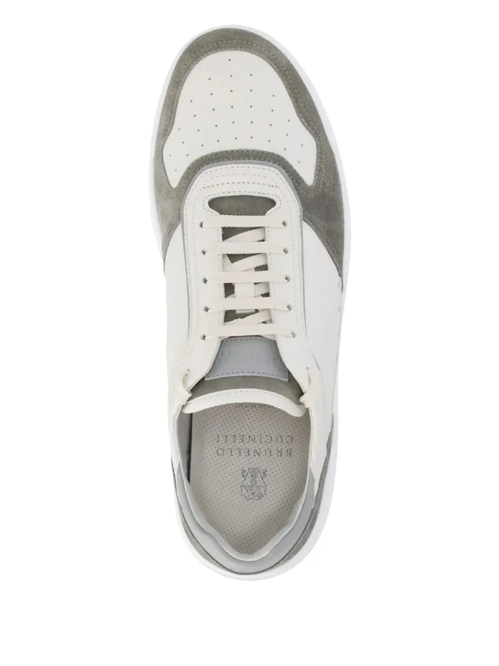 Brunello Cucinelli leather sneakers White