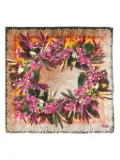 ALVIERO MARTINI 1° CLASSE floral-print pareo - Pink