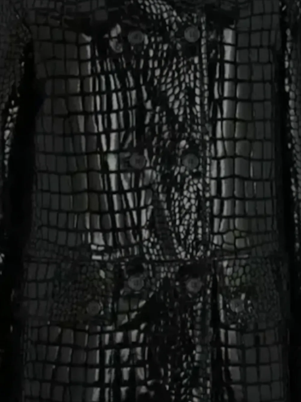 TOM FORD abrigo con efecto de piel de cocodrilo | Gabardinas e impermeables | Image 2
