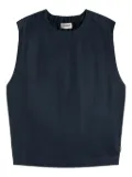 Ecoalf textured top - Blue