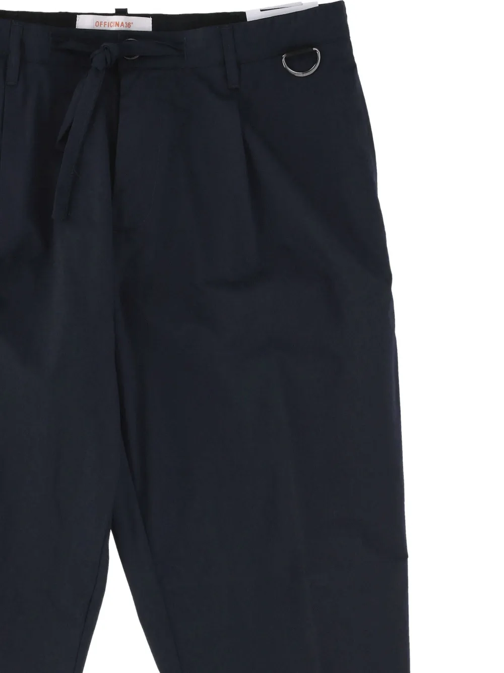 OFFICINA 36 straight-leg trousers - Blauw
