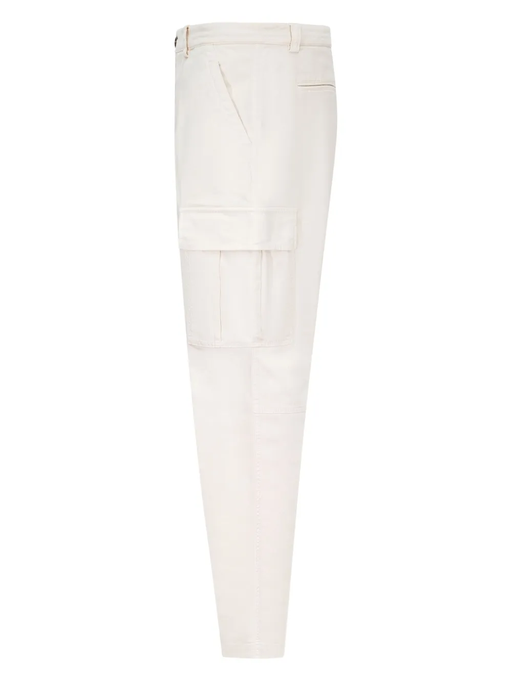 Brunello Cucinelli Katoenen broek Wit