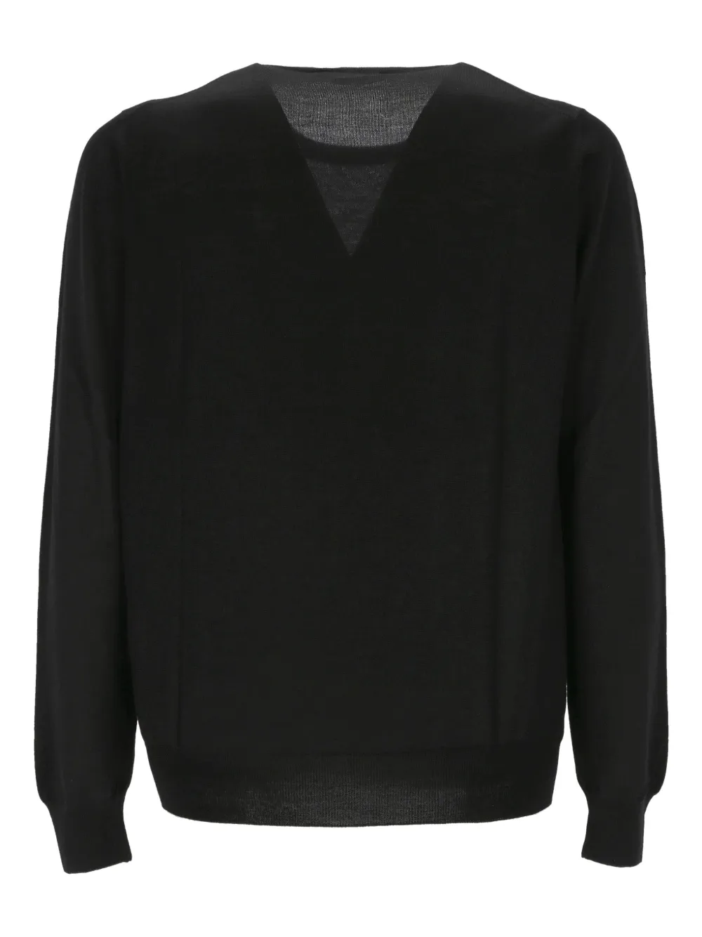 Gran Sasso v-neck sweater - Zwart