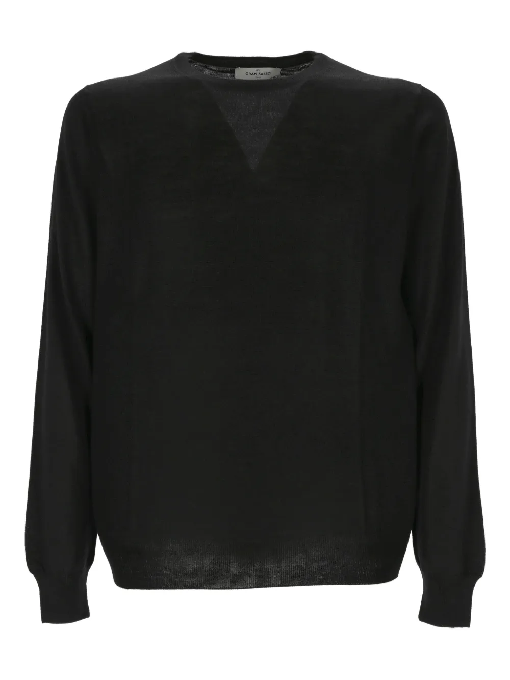 Gran Sasso suéter con cuello en V | negro | Image 1