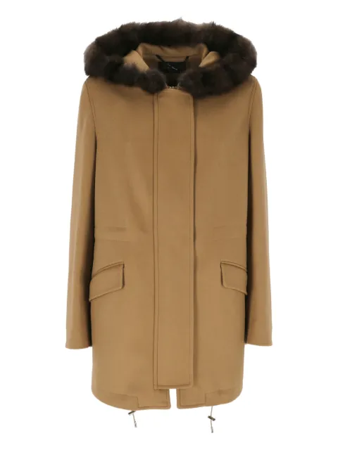 HERESIS virgin wool trench coat