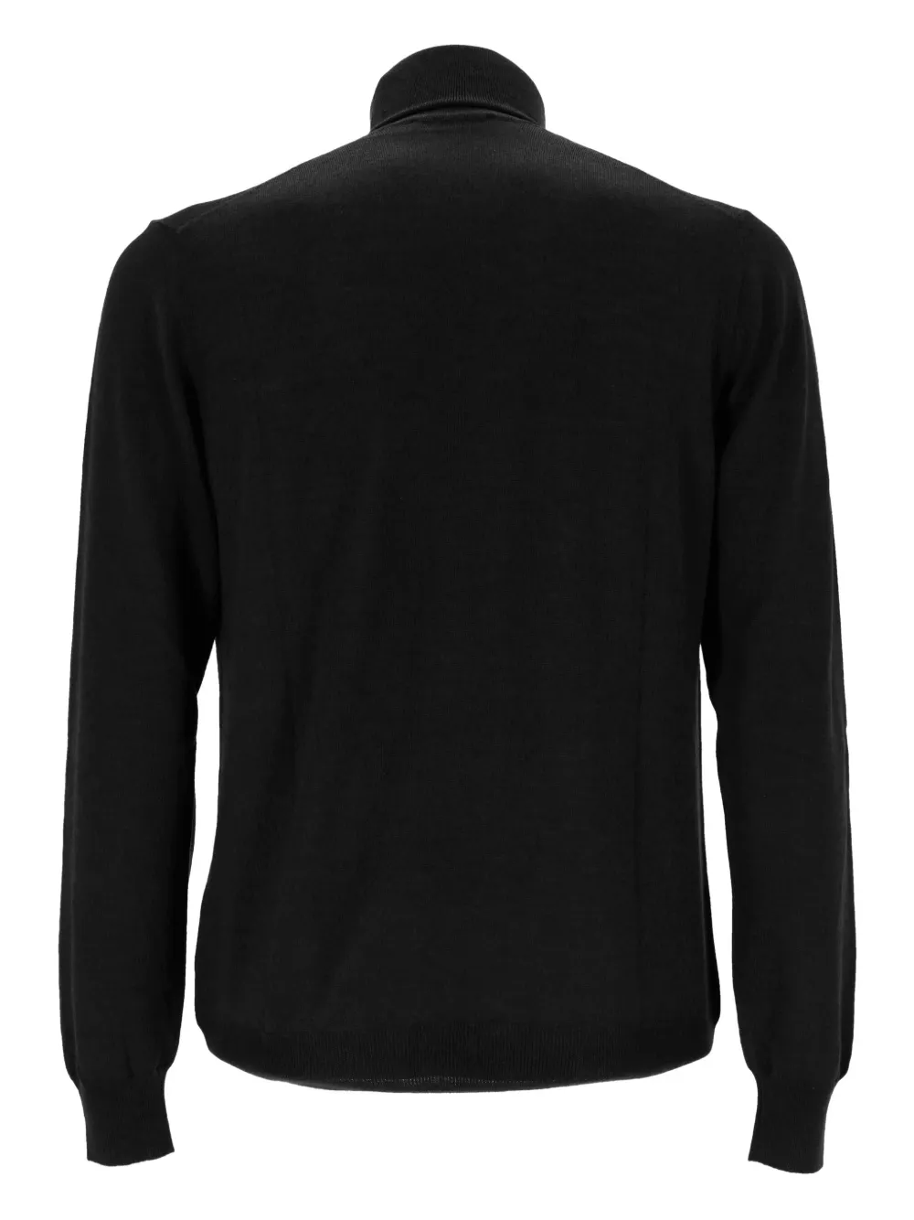 Gran Sasso roll-neck sweater - Zwart