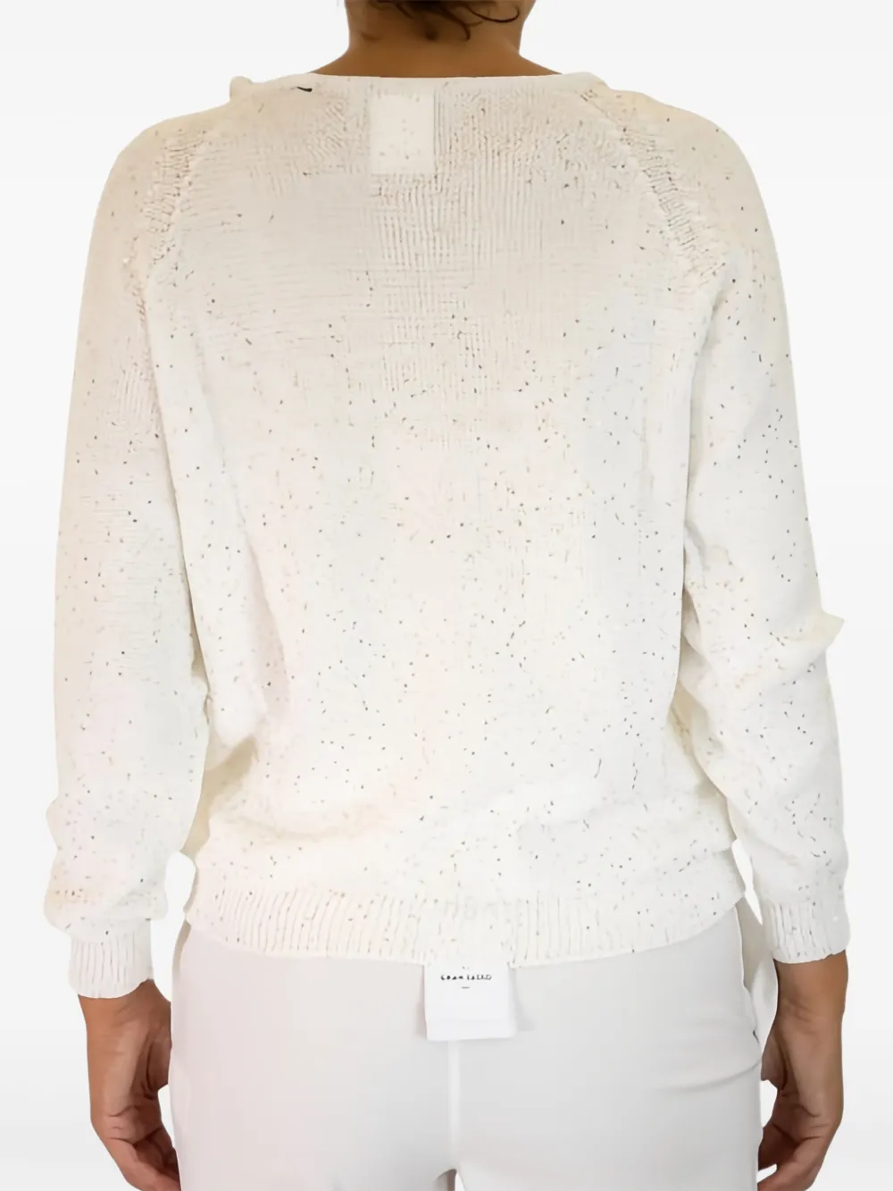 Gran Sasso embellished v-neck sweater | Knitted Sweaters | Image 2