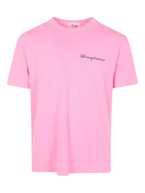 MC2 Saint Barth Camiseta de algodão com bordado