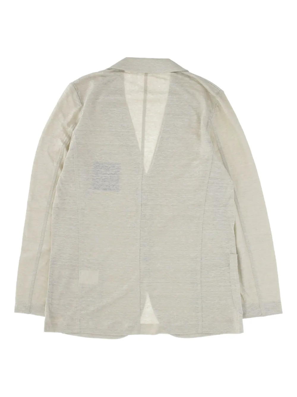 Gran Sasso linen single-breasted blazer | Blazers | Image 2