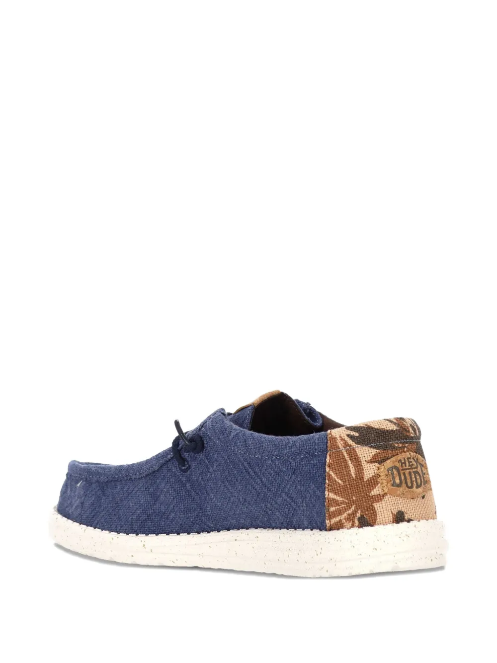 Hey Dude cotton boat shoes Blue