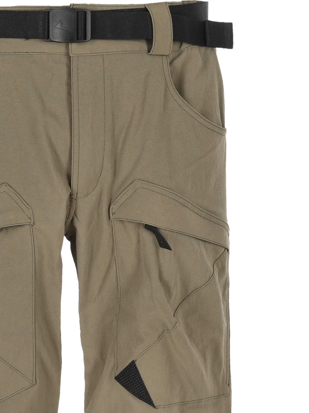 KLÄTTERMUSEN CARGO STRAIGHT-LEG TROUSERS 