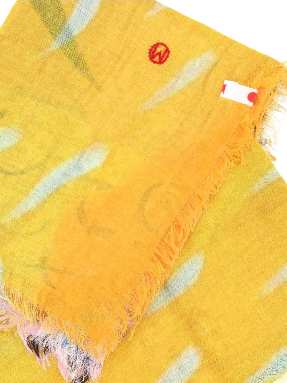 TALKING WALLS graphic-print scarf | Women | Image 2