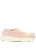 Hey Dude crochet loafers - Pink