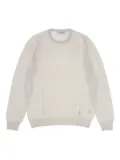Gran Sasso crew-neck sweater - White