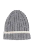 Gran Sasso cashmere beanie hat - Grey