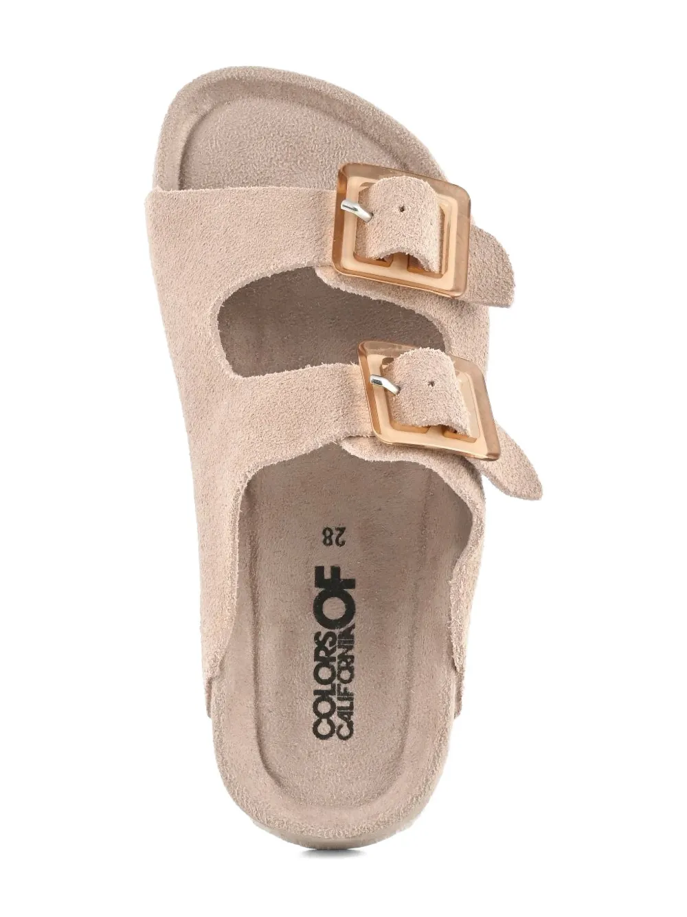 Colors Of California Kids Suède sandalen Beige
