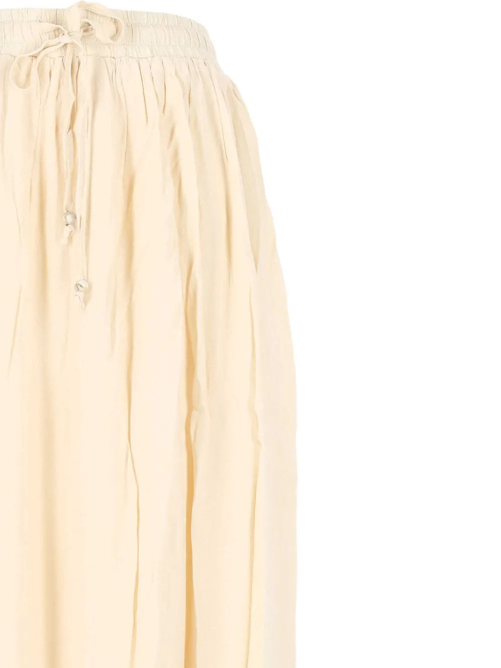 Bracken Pleated Skirt In Yellow