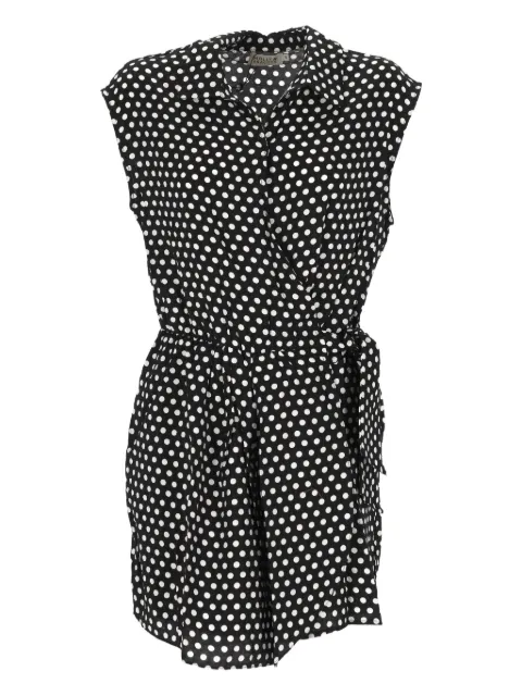 Bracken polka-dot printed dress