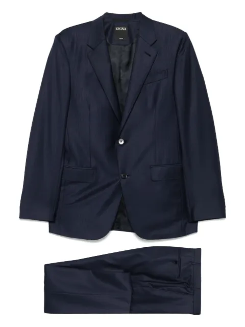 Zegna stripe-pattern suit