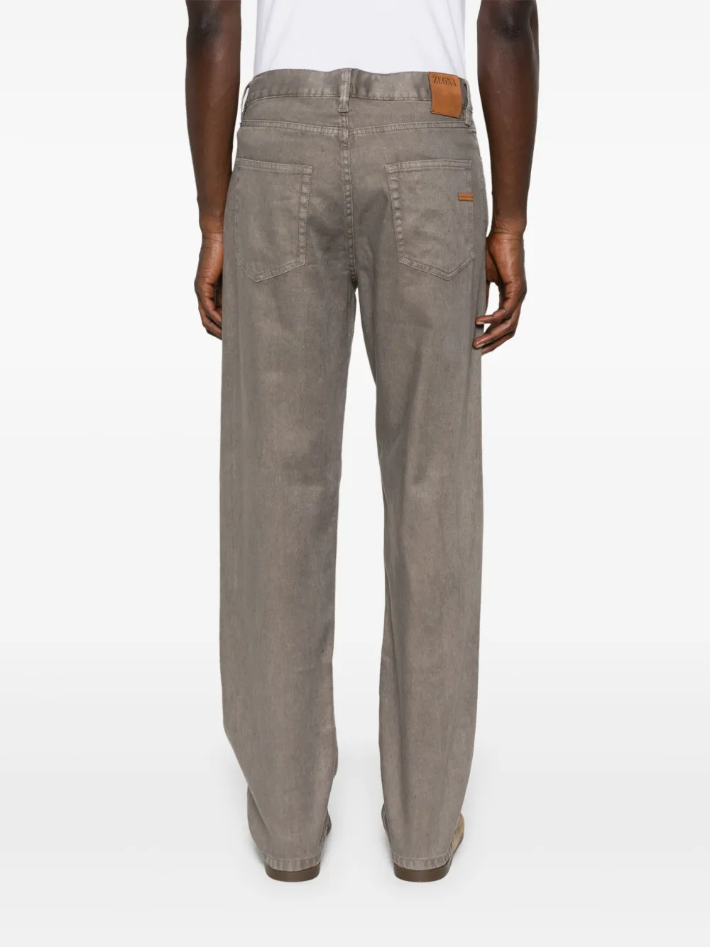 Zegna Straight jeans Grijs