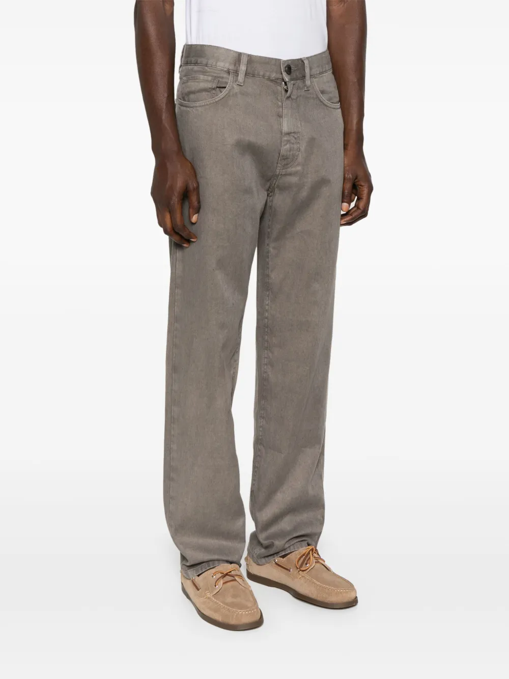 Zegna Straight jeans Grijs