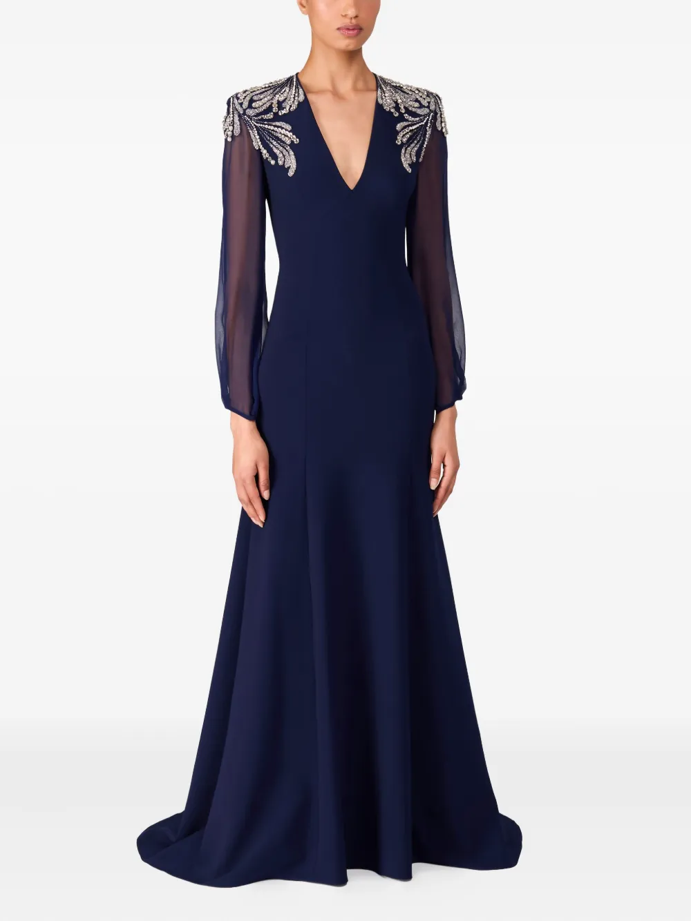 Jenny Packham Mercury avondjurk - Blauw