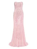 Jenny Packham sequin-embellished gown - Pink