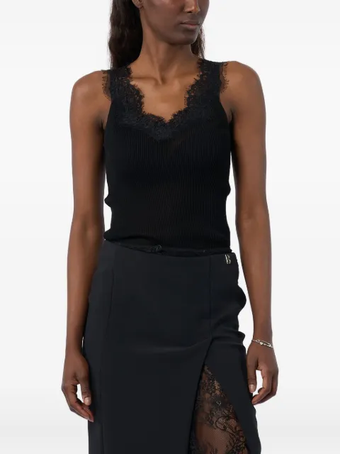 Blugirl lace-trim top