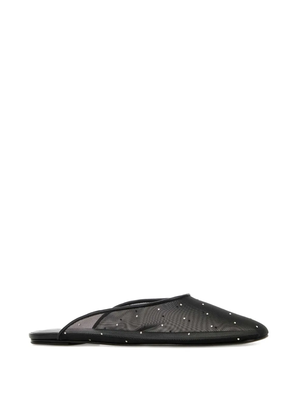 Magda Butrym mesh mules - Zwart