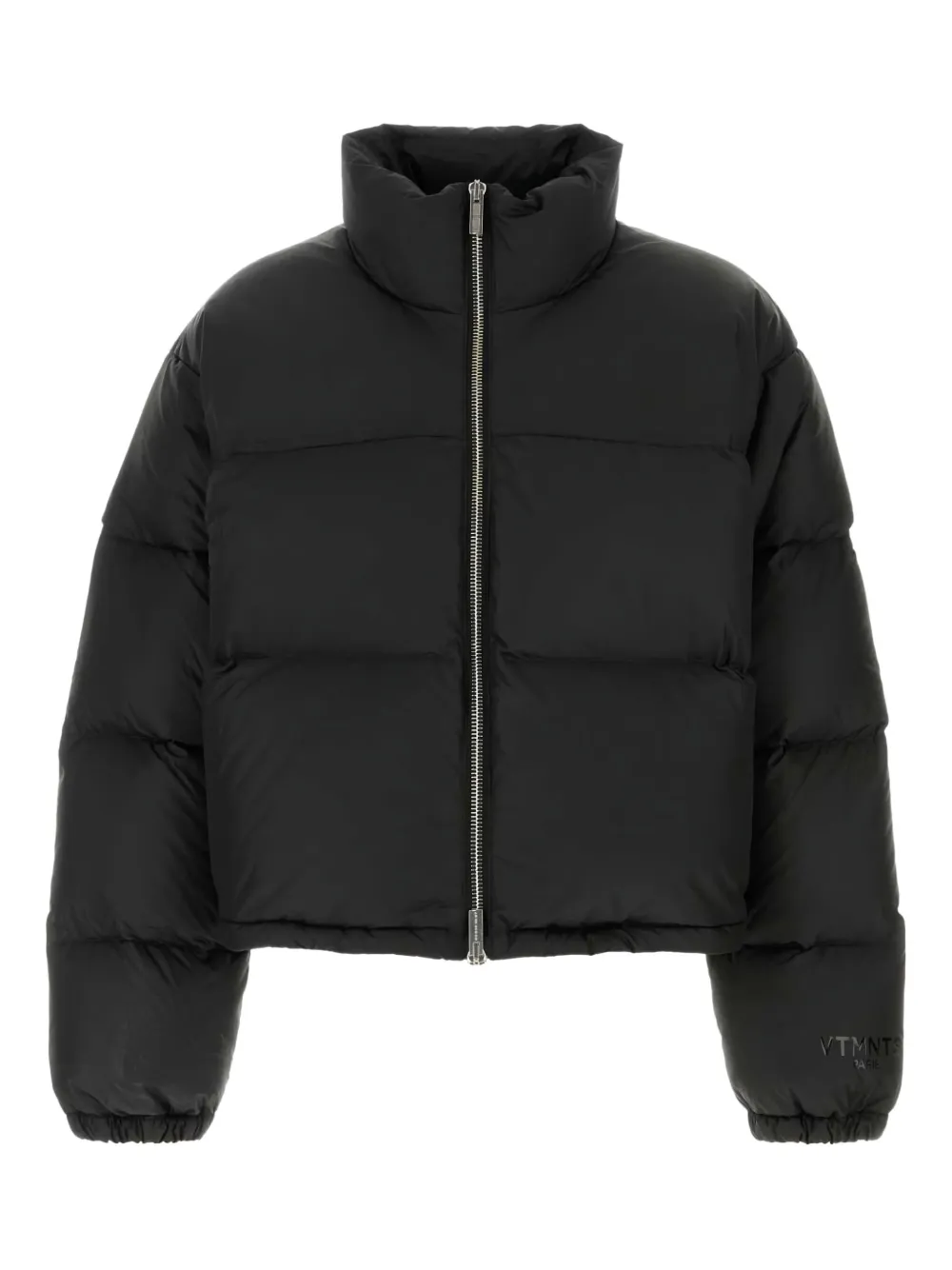 VTMNTS chamarra capitonada con cuello de tortuga | negro | Image 1