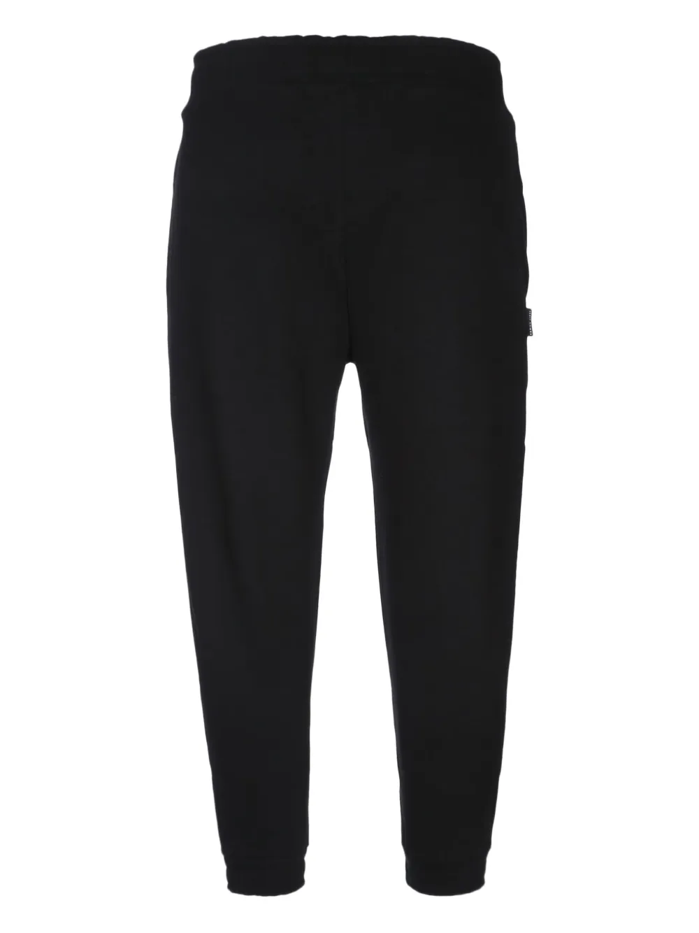 Family First heart-embroidered track pants - Zwart