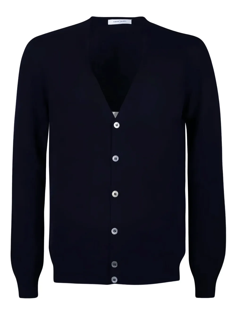 Gran Sasso Cardigan con scollo a V - Nero