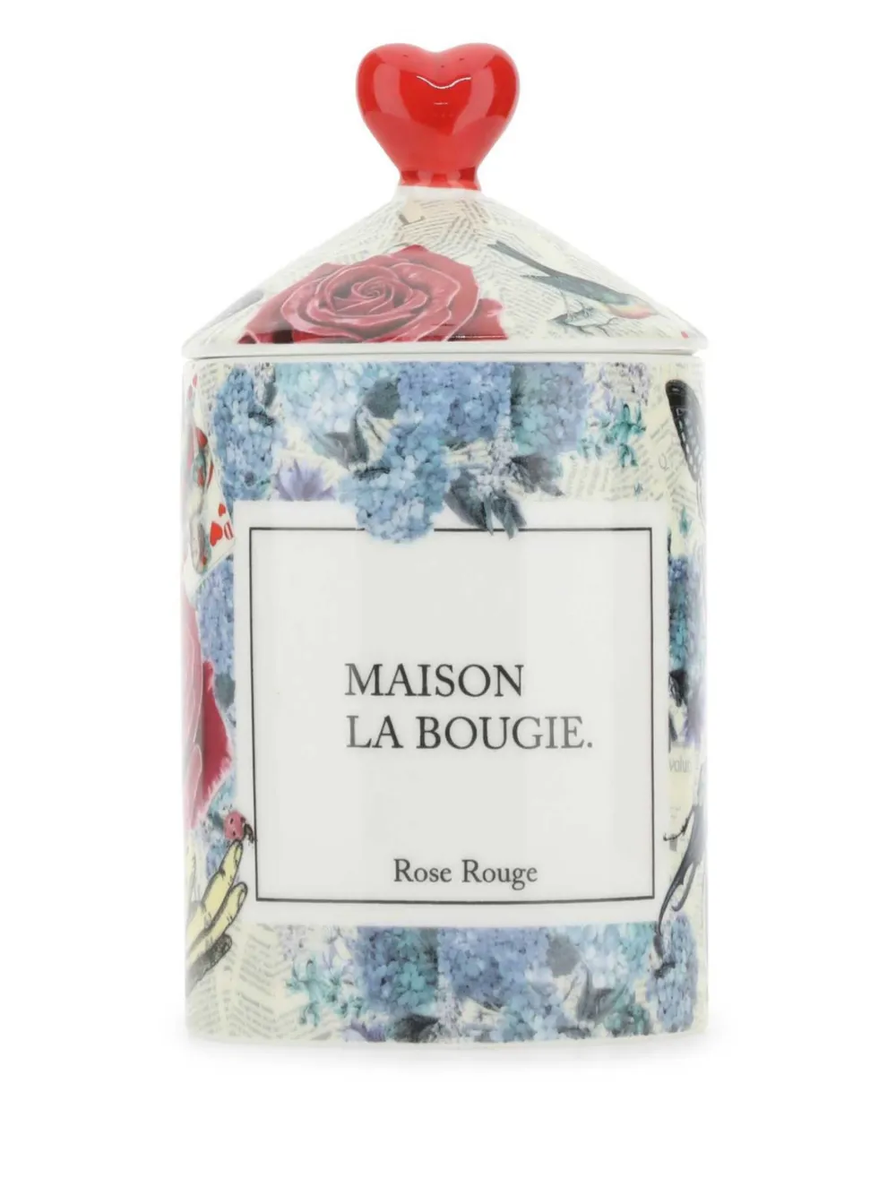 Maison La Bougie Rose Rouge candle (350g) - ブルー Maison La Bougie Rose Rouge candle (350g) - ブルー