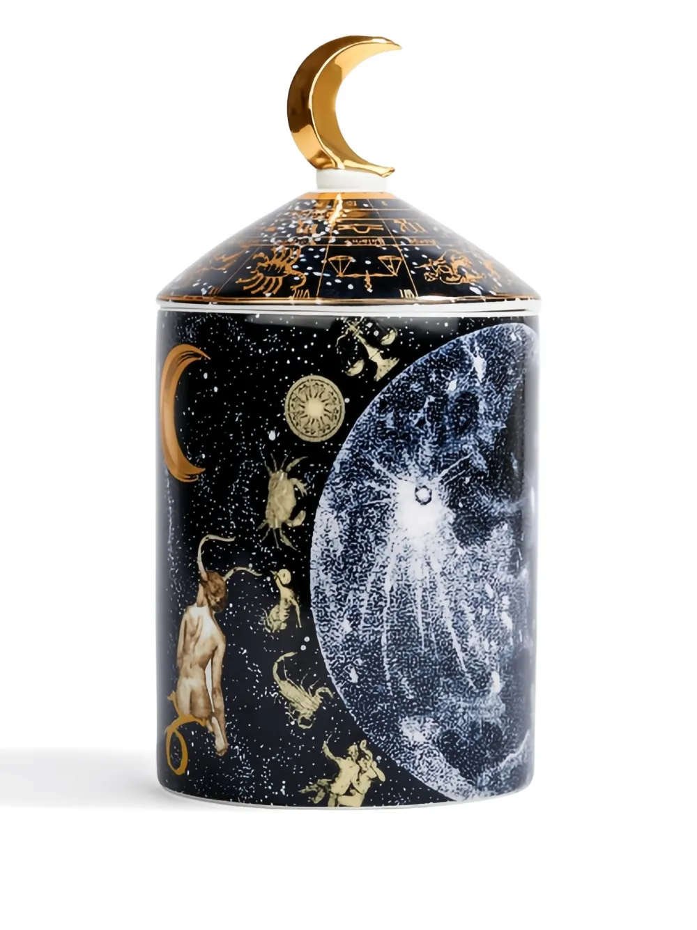 Maison La Bougie La Lune candle - Zwart