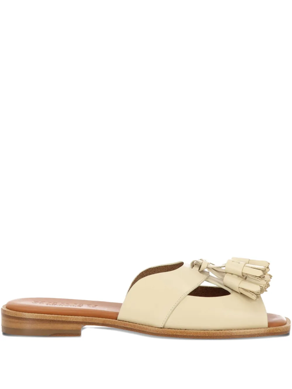Hereu leather sandals Beige