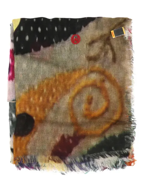 TALKING WALLS silk scarf