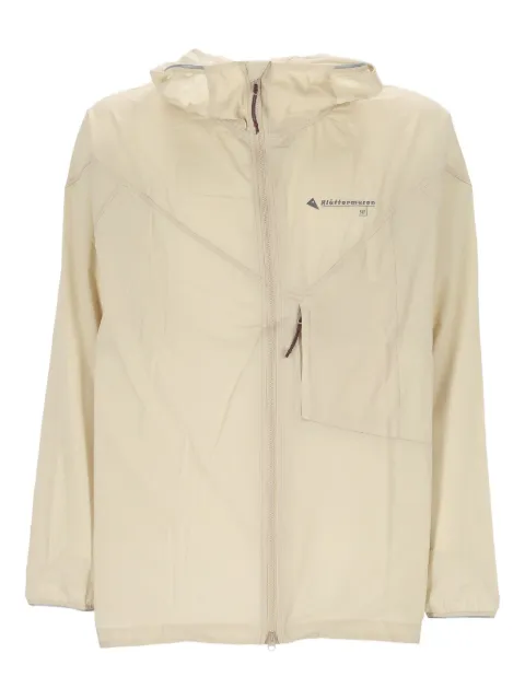Klättermusen logo-print jacket