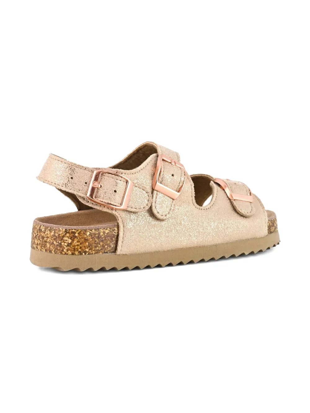 Colors Of California Sandalen met geborstelde afwerking Roze