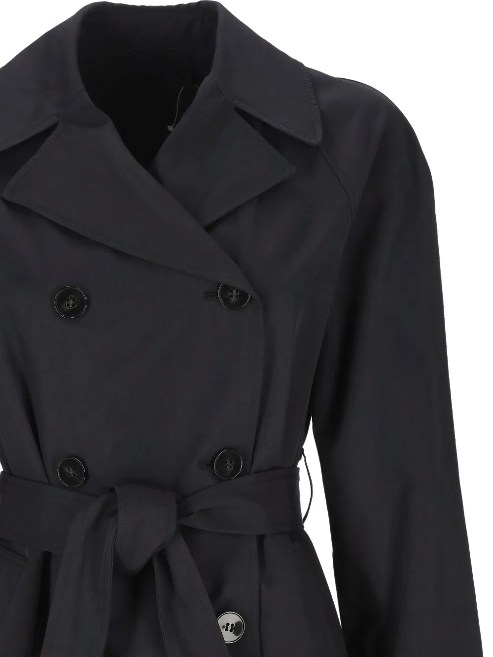 Marella Cotton-blend Double-breasted Coat