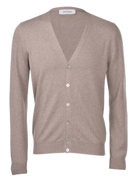 Gran Sasso virgin wool v-neck cardigan