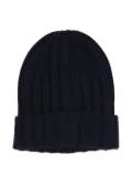Gran Sasso cashmere beanie hat - Black