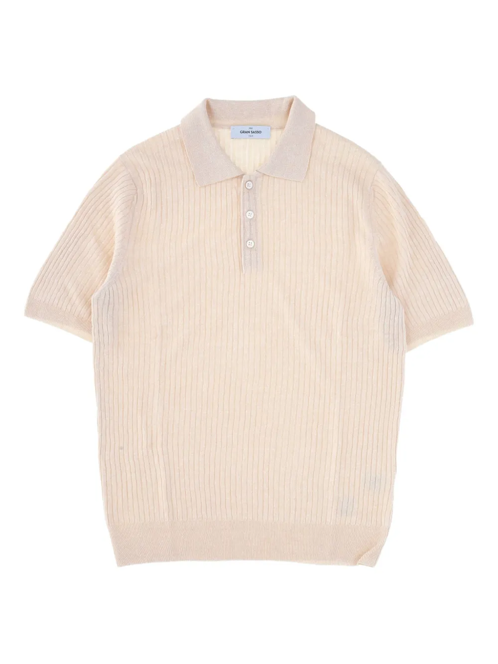 Gran Sasso short-sleeve polo shirt | Neutrals | Image 1