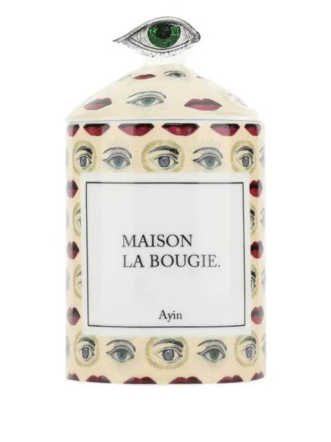 Maison La Bougie logo-print candle 